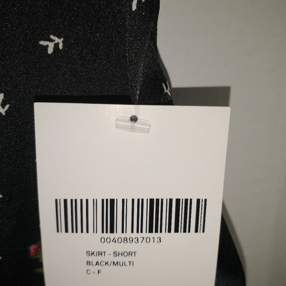 Forever 21 Black/Multi Mini Skirt - Picture 3 of 4